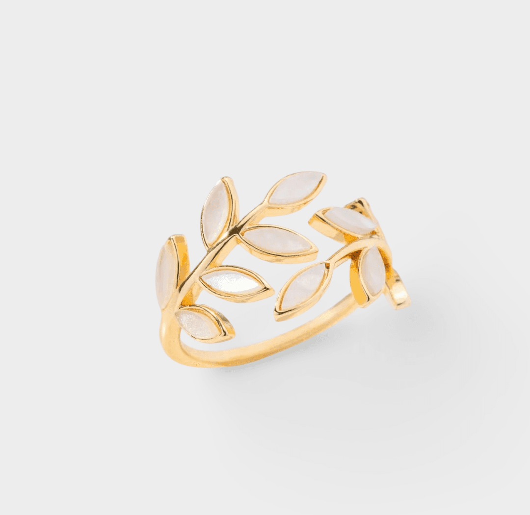 Bague Feuille D’or
